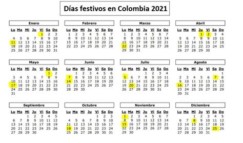 fechas especiales en colombia 2024